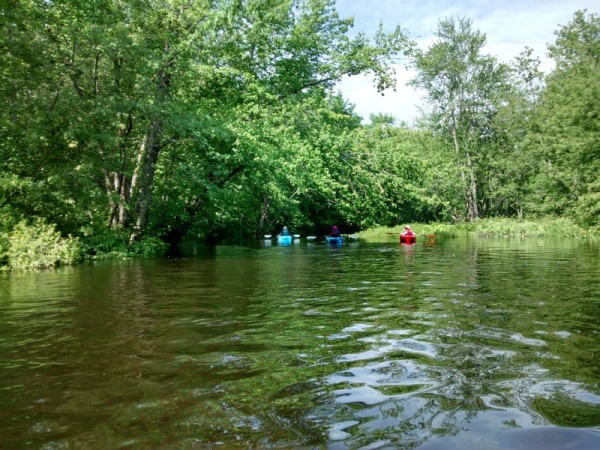 kayaking