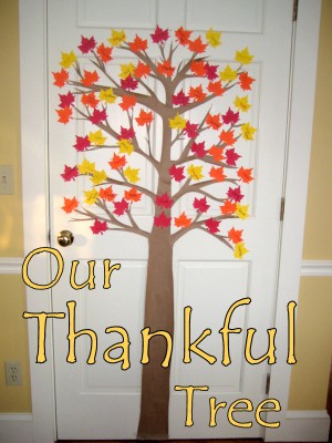 Our Thankful Tree