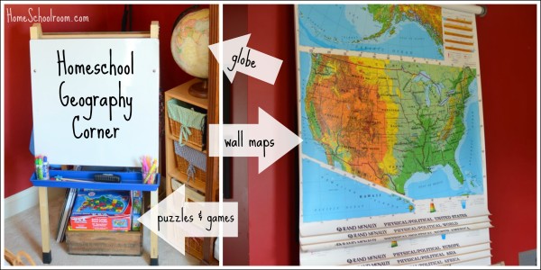 Home Schoolroom Geography Corner