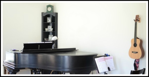 homeschool music room