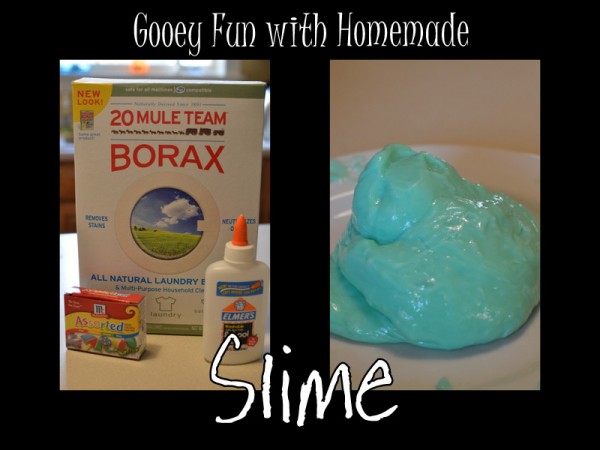 Gooey Fun with Homemade Slime