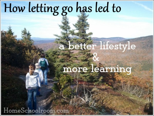 Letting Go in Homeschooling