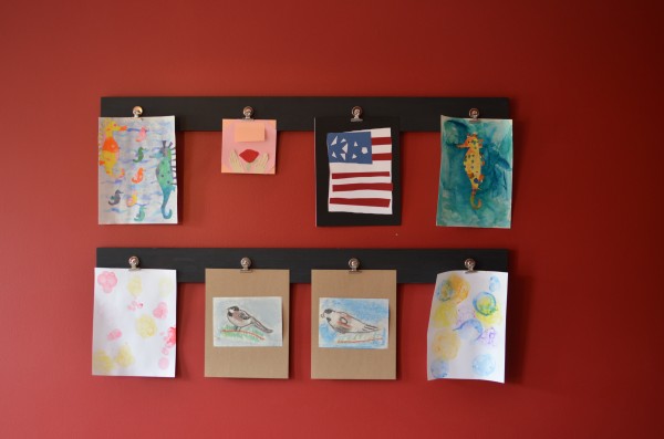 Art Wall for Children's Artwork