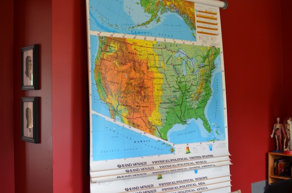 Roll Up Maps for Homeschool