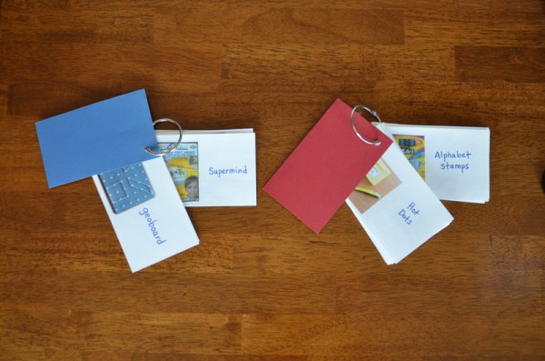 Activity Cards