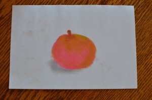 Chalk Pastel Apple