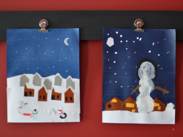 Snowmen Art Project