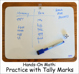 Hands-On Math: Practice with Tally Marks