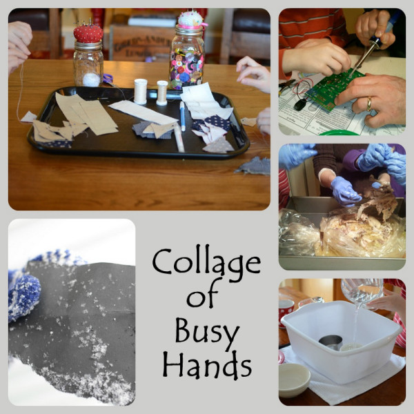 hands on learning collage
