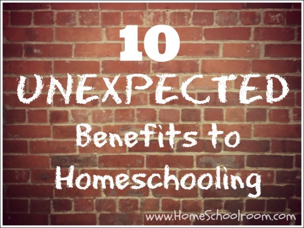 Unexpected Benefits to Homeschooling